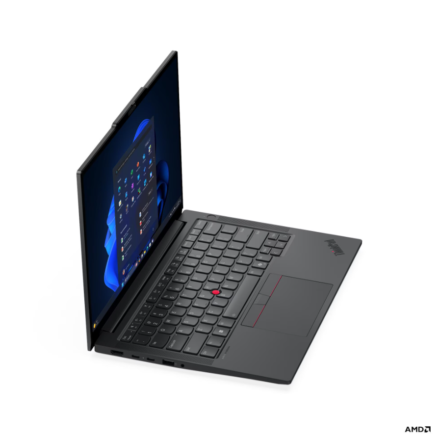 Lenovo ThinkPad E14 G8 AMD | Black | 14 " | IPS | WUXGA | 1920 x 1200 pixels | Anti-glare | AMD Ryzen AI 7 | 345 | 16 GB | SODIMM DDR5 | Solid-state drive capacity 512 GB | AMD Radeon 820M Graphics | Windows 11 Pro | 802.11be | Bluetooth version 5.4 | Key
