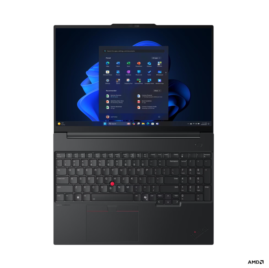 Lenovo ThinkPad E16 G4 AMD | Black | 16 " | IPS | WUXGA | 1920 x 1200 pixels | Anti-glare | AMD Ryzen AI 5 | 330 | 16 GB | SODIMM DDR5 | Solid-state drive capacity 512 GB | AMD Radeon 820M Graphics | Windows 11 Pro | 802.11be | Bluetooth version 5.4 | Key