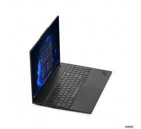 Lenovo ThinkPad E16 G4 AMD | Black | 16 " | IPS | WUXGA | 1920 x 1200 pixels | Anti-glare | AMD Ryzen AI 5 | 330 | 16 GB | SODIMM DDR5 | Solid-state drive capacity 512 GB | AMD Radeon 820M Graphics | Windows 11 Pro | 802.11be | Bluetooth version 5.4 | Key