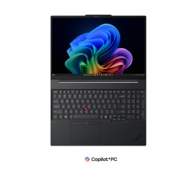 Lenovo ThinkPad T16 G5 Intel | Black | 16 " | IPS | WUXGA | 1920 x 1200 pixels | Intel Core Ultra 5 | 325 | 16 GB | LPCAMM2 LPDDR5X | Solid-state drive capacity 512 GB | Intel Graphics | Windows 11 Pro | 802.11be | Bluetooth version 5.4 | Keyboard languag
