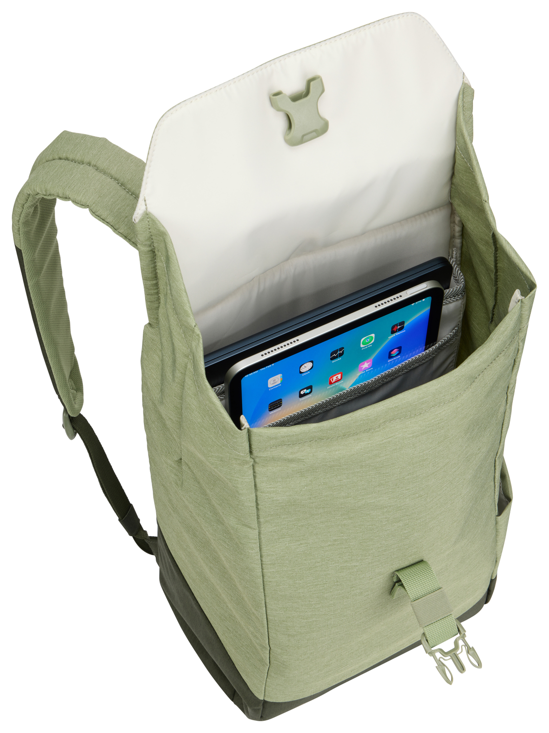 Thule | Lithos | Fits up to size 16 " | Backpack | Quiet green