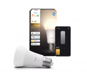 Philips Hue W 1100 A60 1P EU | E27 | 9.5 W | Soft white light | Bluetooth and Zigbee