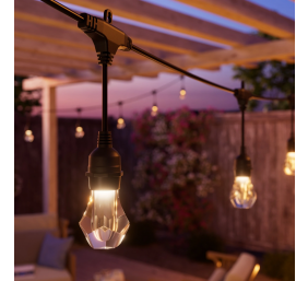 Nanoleaf Essentials Matter Smart Multicolour Outdoor String Lights Starter Kit 15m | 16M+