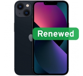 Apple Renewed Grade C | Apple iPhone 13 | Midnight | 6.1 " | Super Retina XDR OLED | 128 GB | 5G | iOS
