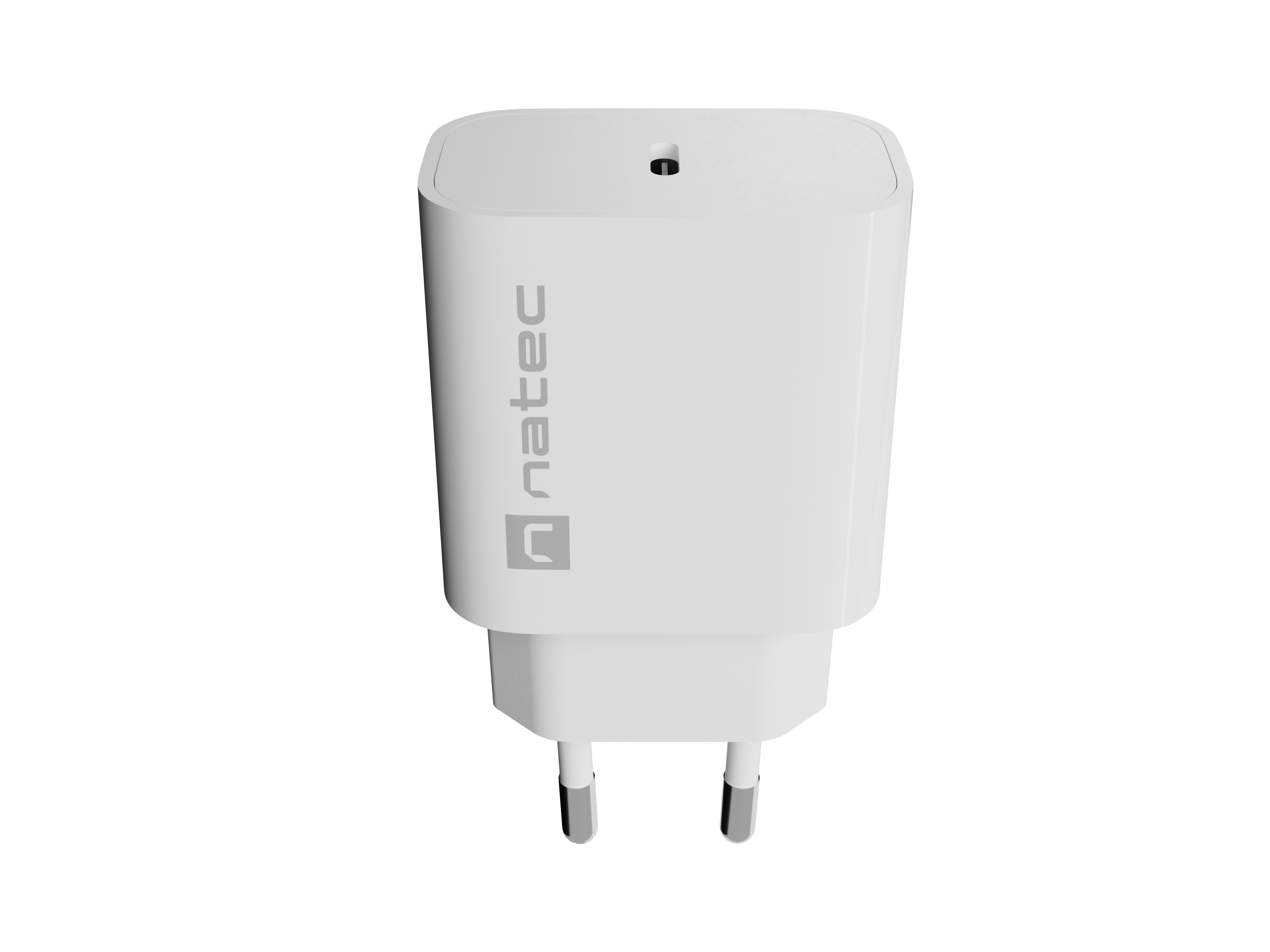 Natec Ribera USB Charger 1X USB-C 20W, White