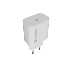Natec Ribera USB Charger 1X USB-C 20W, White