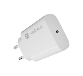 Natec Ribera USB Charger 1X USB-C 20W, White