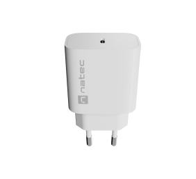 Natec Ribera USB Charger 1X USB-C 20W, White