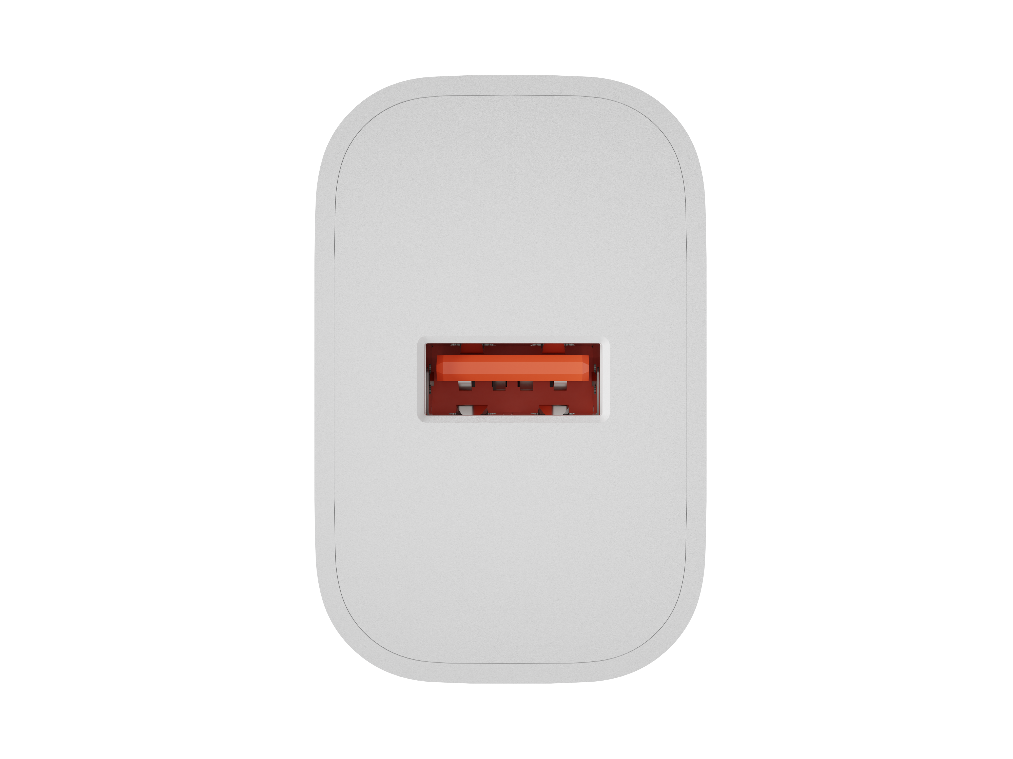 Natec Ribera USB Charger 1X USB-A 18W, White