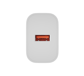 Natec Ribera USB Charger 1X USB-A 18W, White