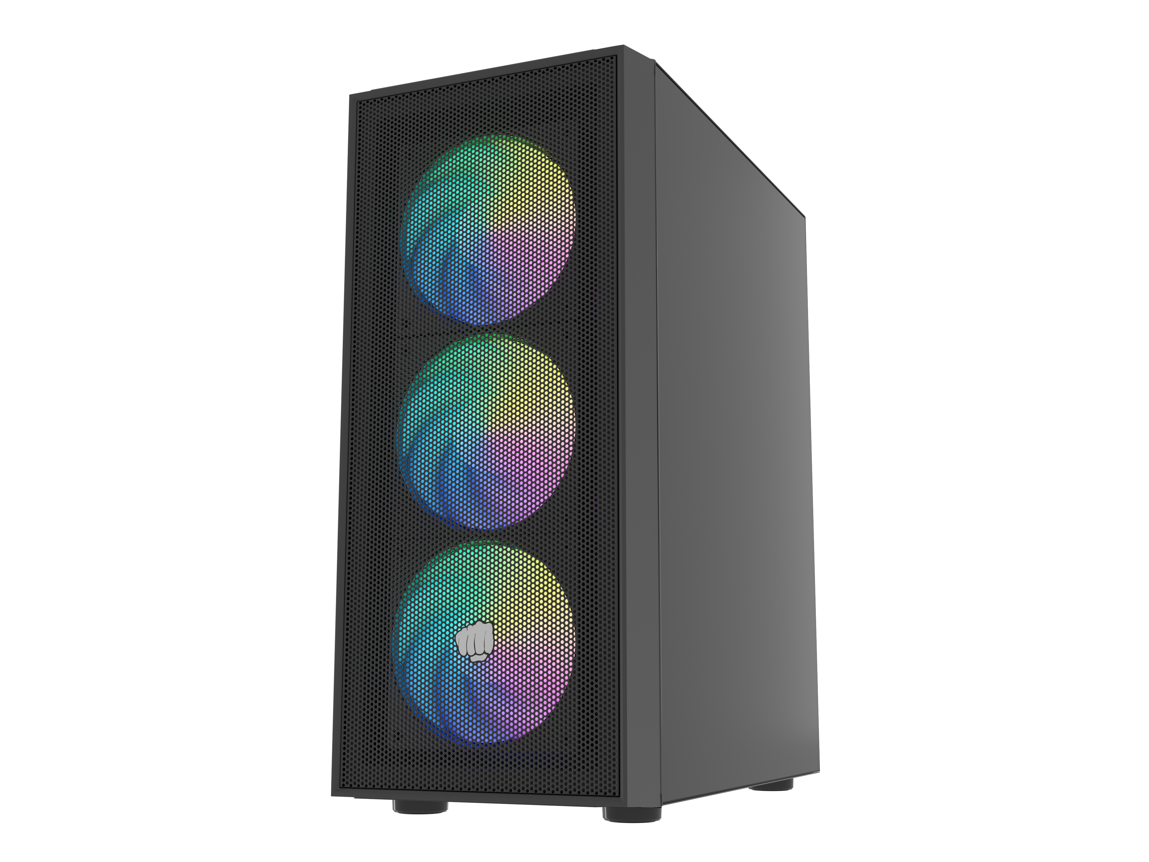 Fury PC Case | SHOBO SH8F ARGB | Black | Midi Tower
