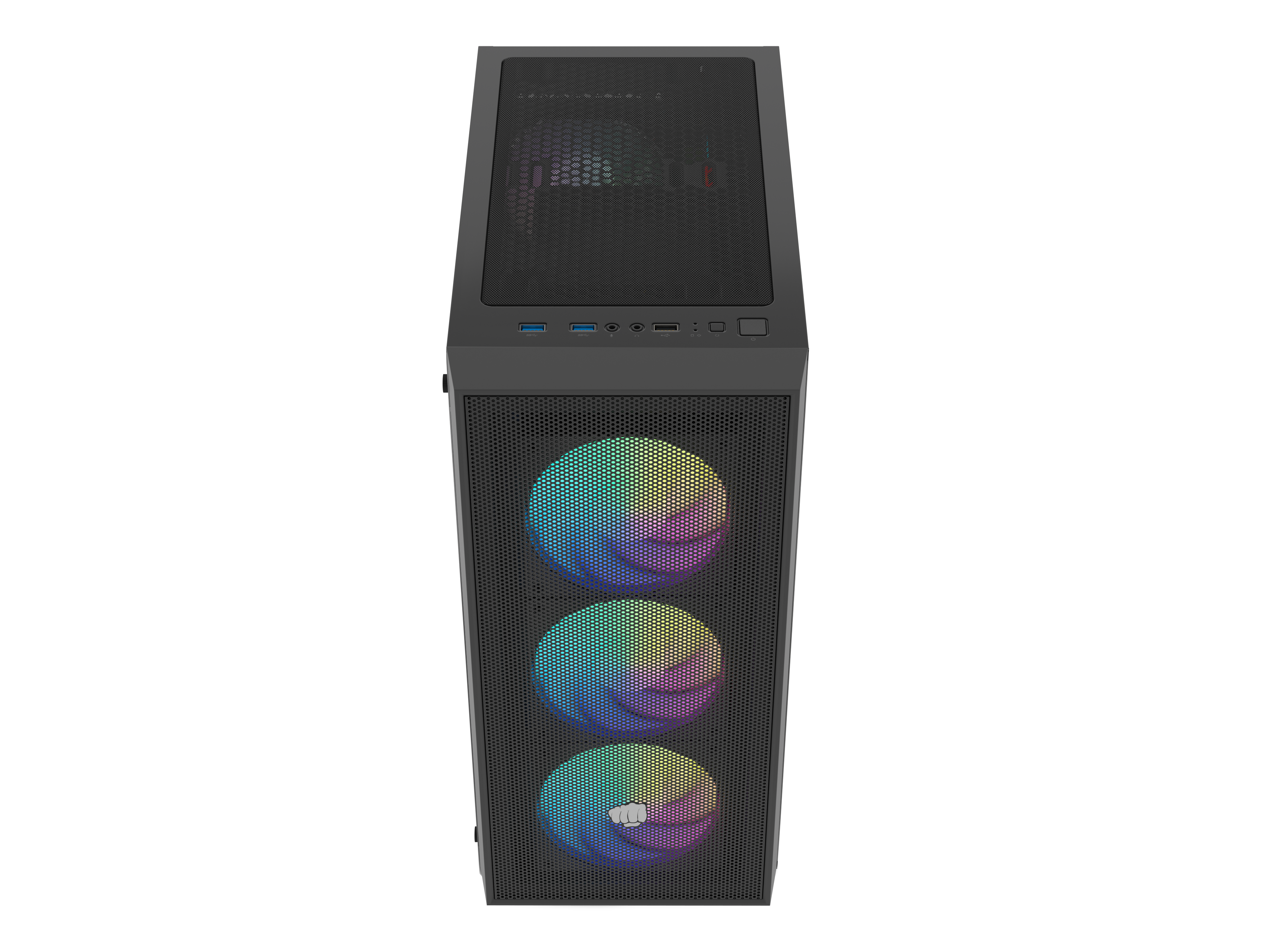 Fury PC Case | SHOBO SH8F ARGB | Black | Midi Tower