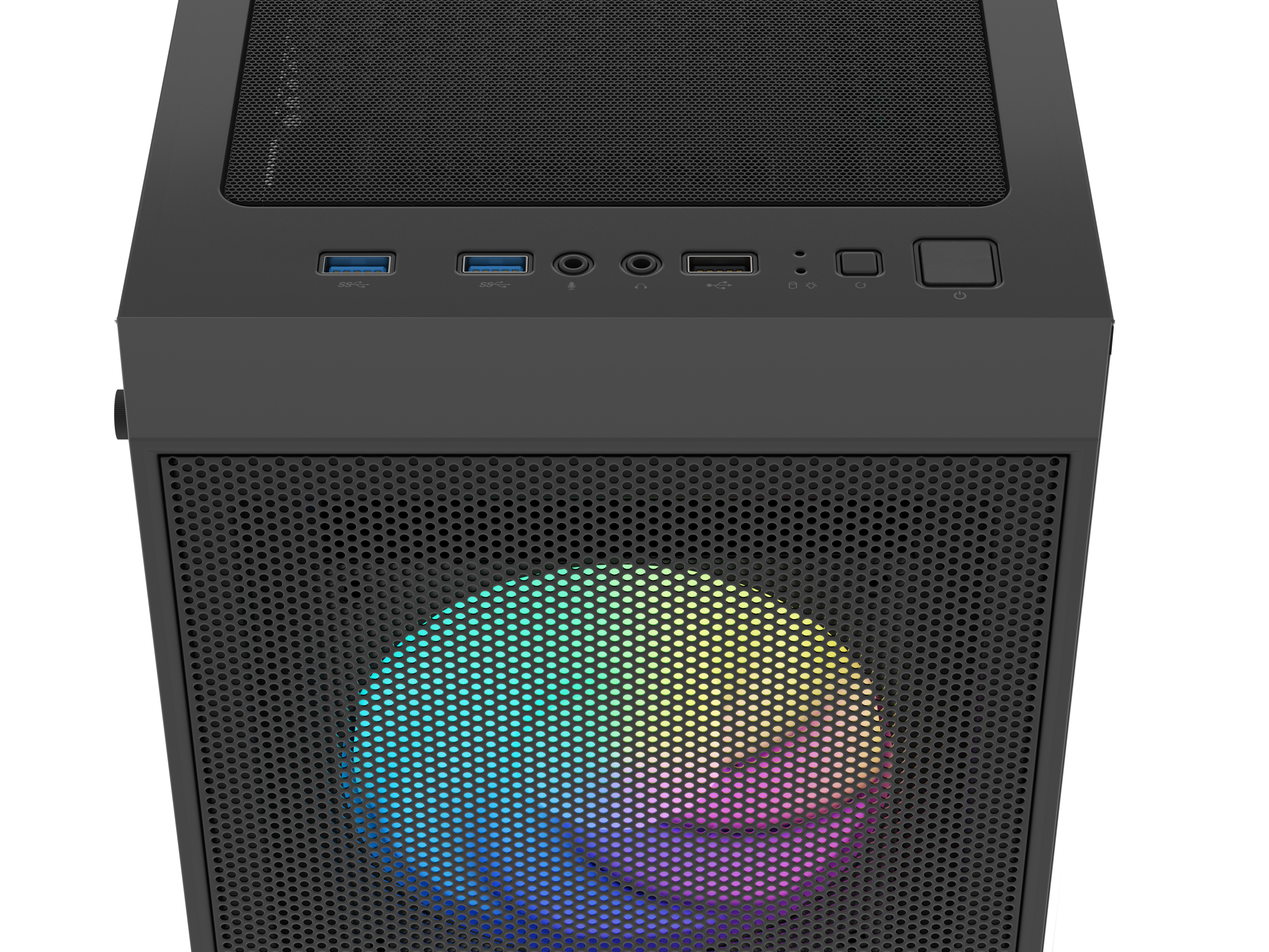 Fury PC Case | SHOBO SH8F ARGB | Black | Midi Tower