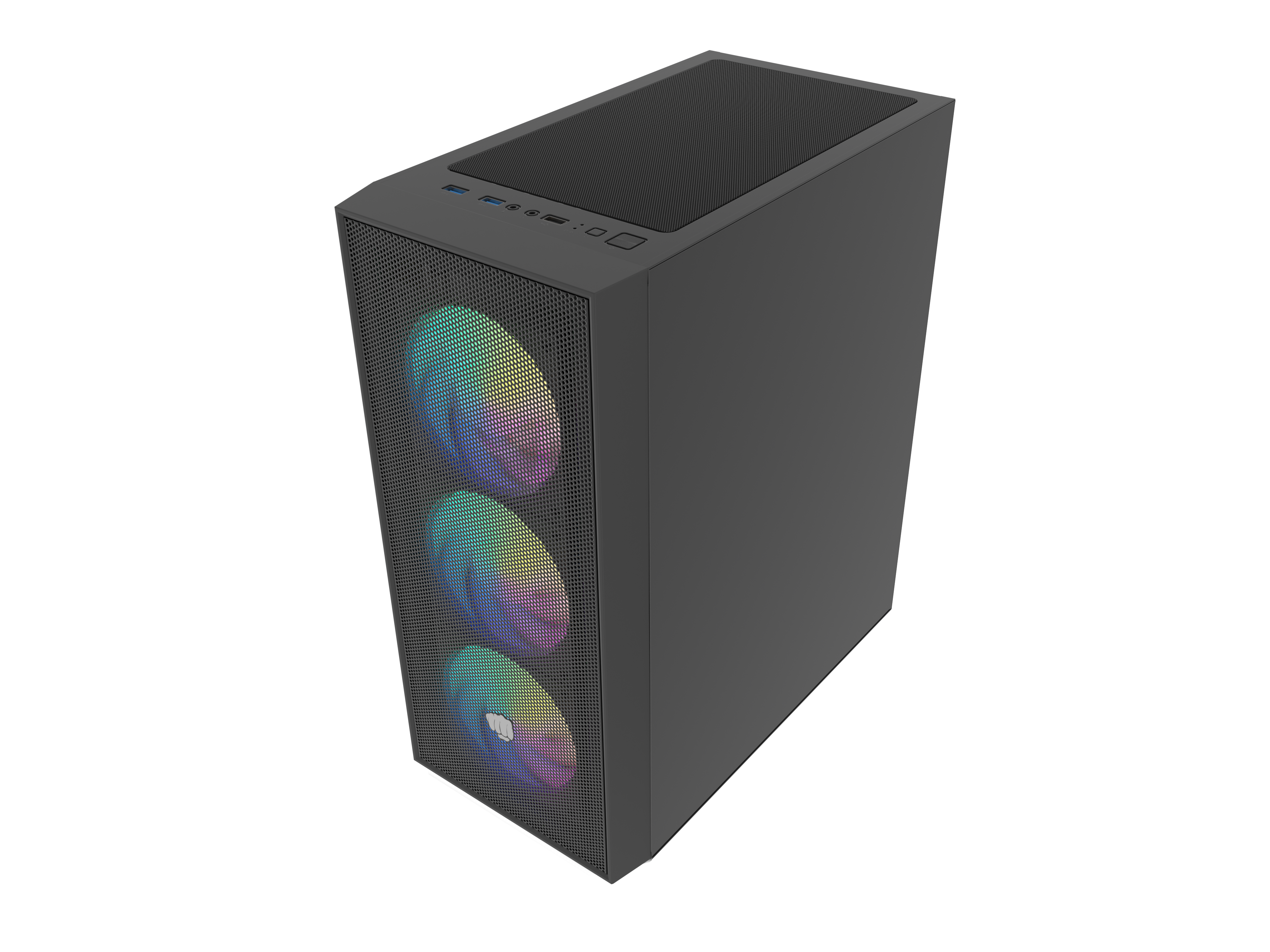 Fury PC Case | SHOBO SH8F ARGB | Black | Midi Tower