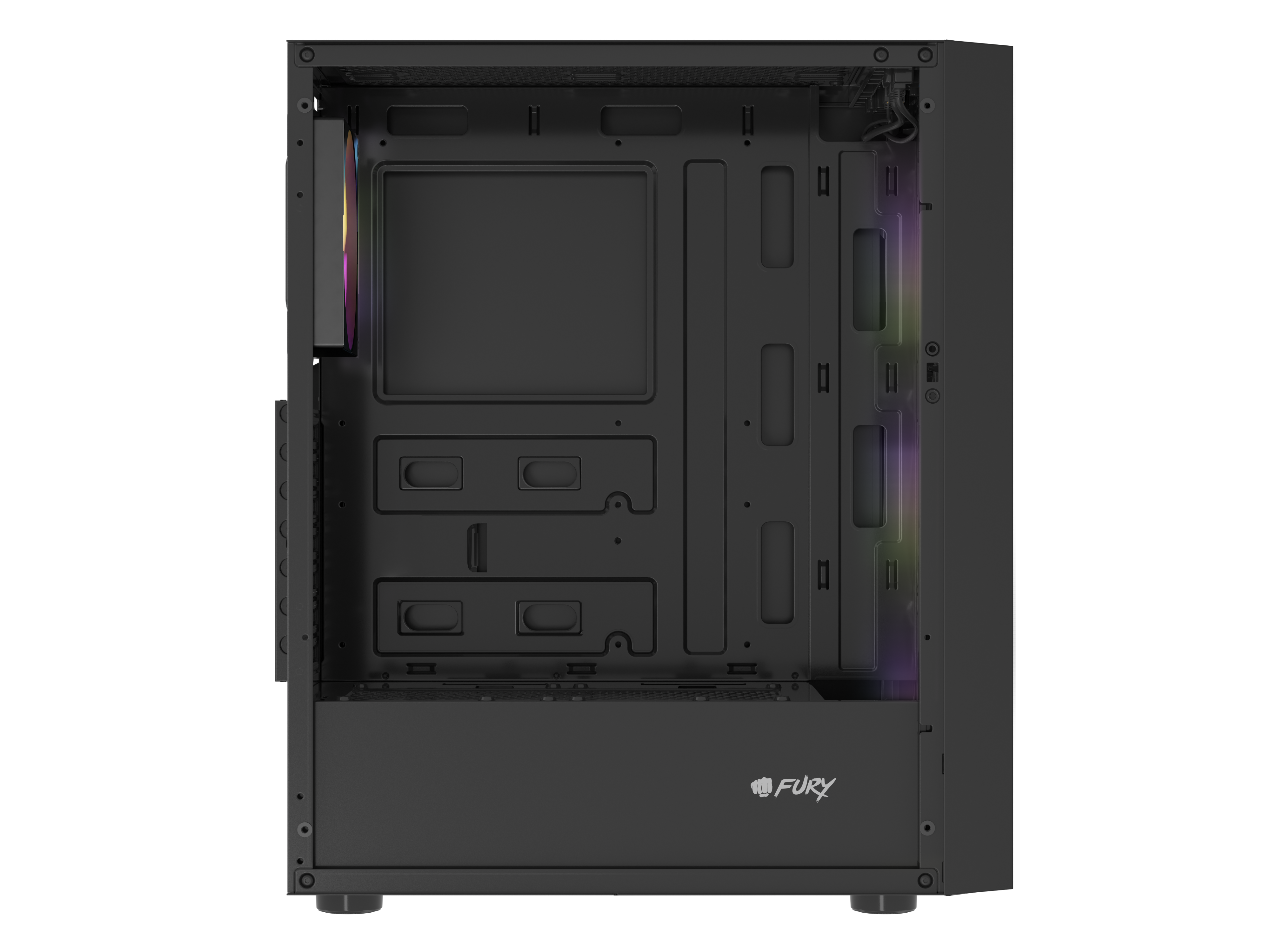 Fury PC Case | SHOBO SH8F ARGB | Black | Midi Tower