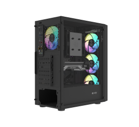 Fury PC Case | SHOBO SH8F ARGB | Black | Midi Tower