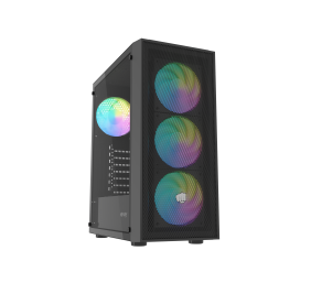 Fury PC Case | SHOBO SH8F ARGB | Black | Midi Tower