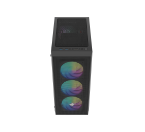 Fury PC Case | SHOBO SH8F ARGB | Black | Midi Tower