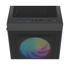 Fury PC Case | SHOBO SH8F ARGB | Black | Midi Tower