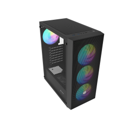 Fury PC Case | SHOBO SH8F ARGB | Black | Midi Tower
