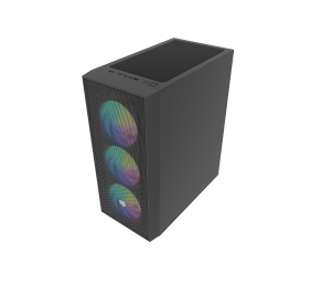 Fury PC Case | SHOBO SH8F ARGB | Black | Midi Tower