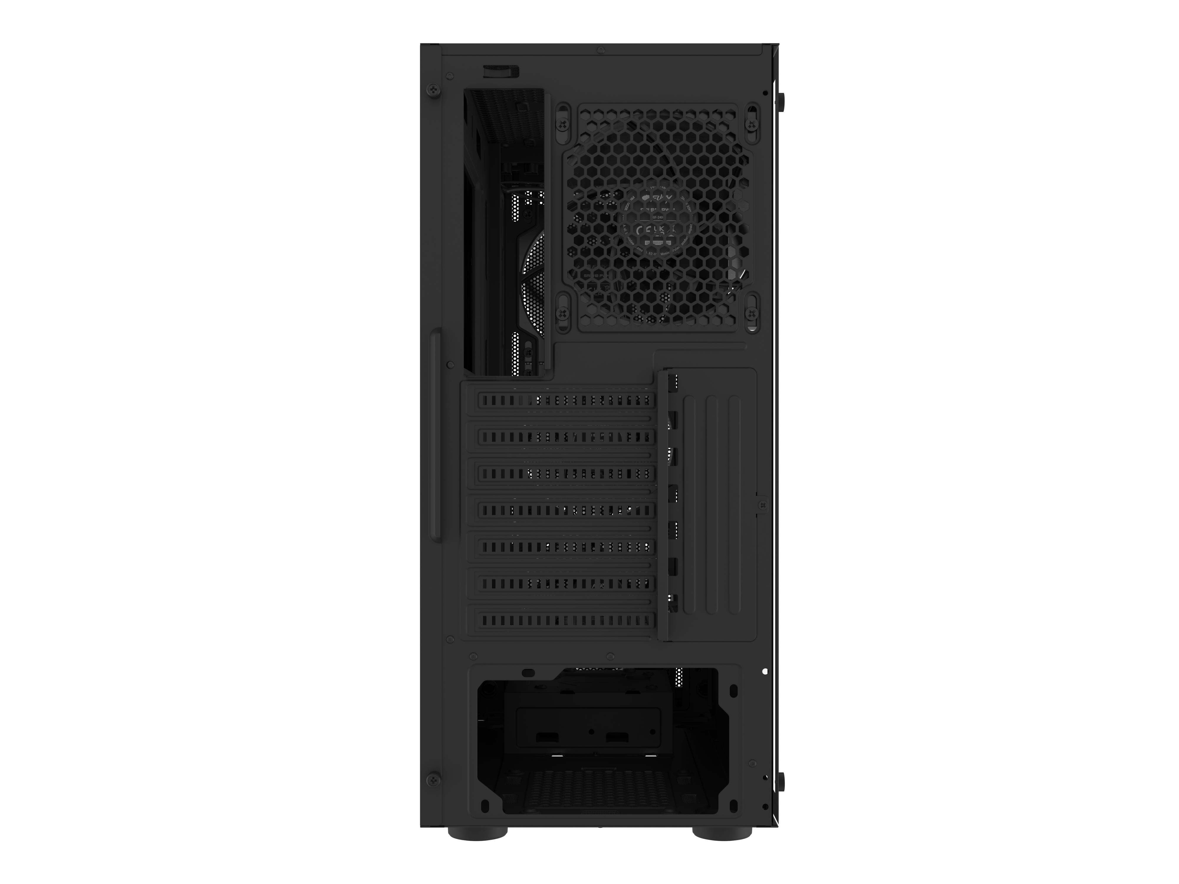Fury PC Case | SHOBO SH8F | Black | Midi Tower