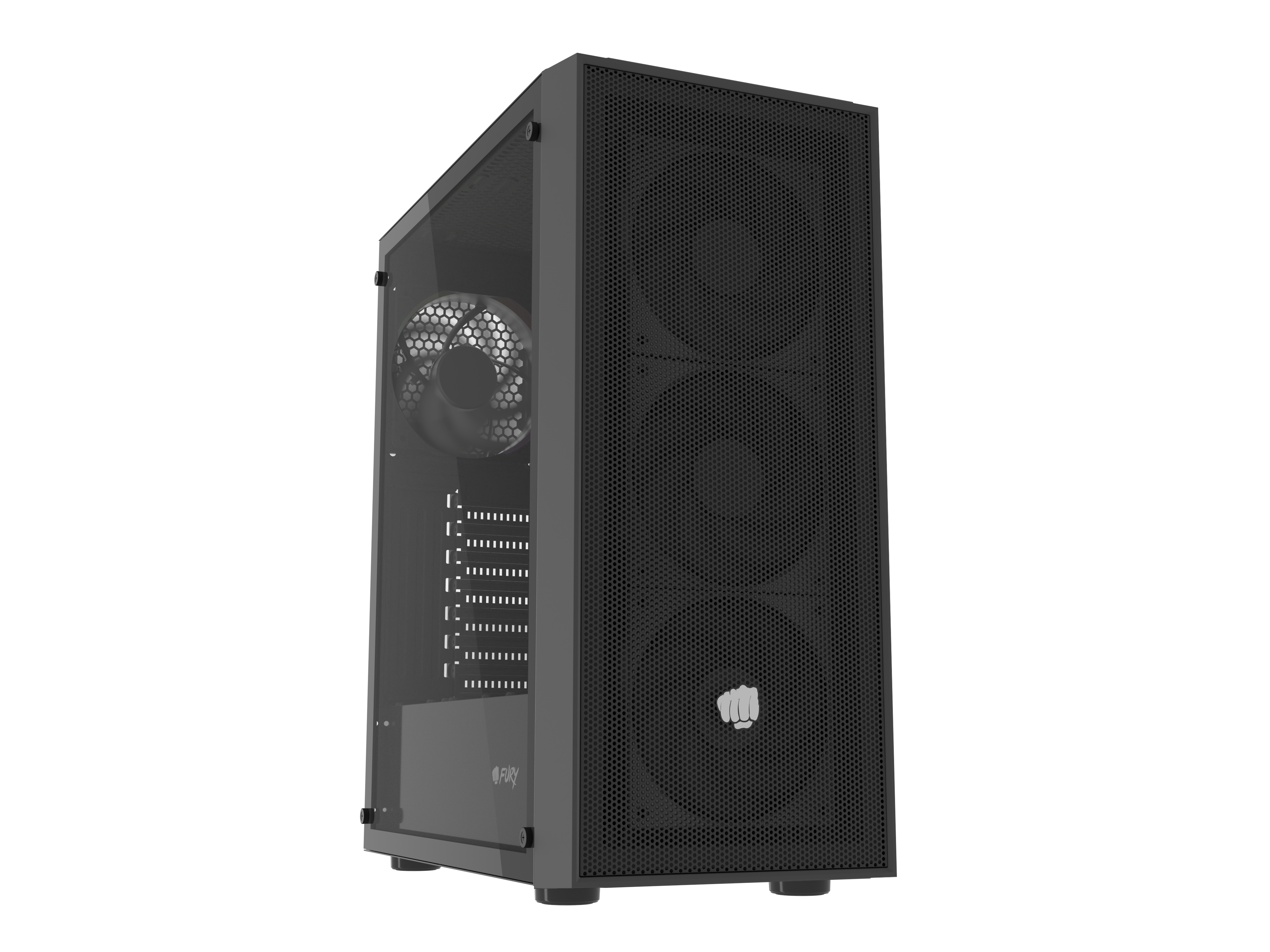 Fury PC Case | SHOBO SH8F | Black | Midi Tower