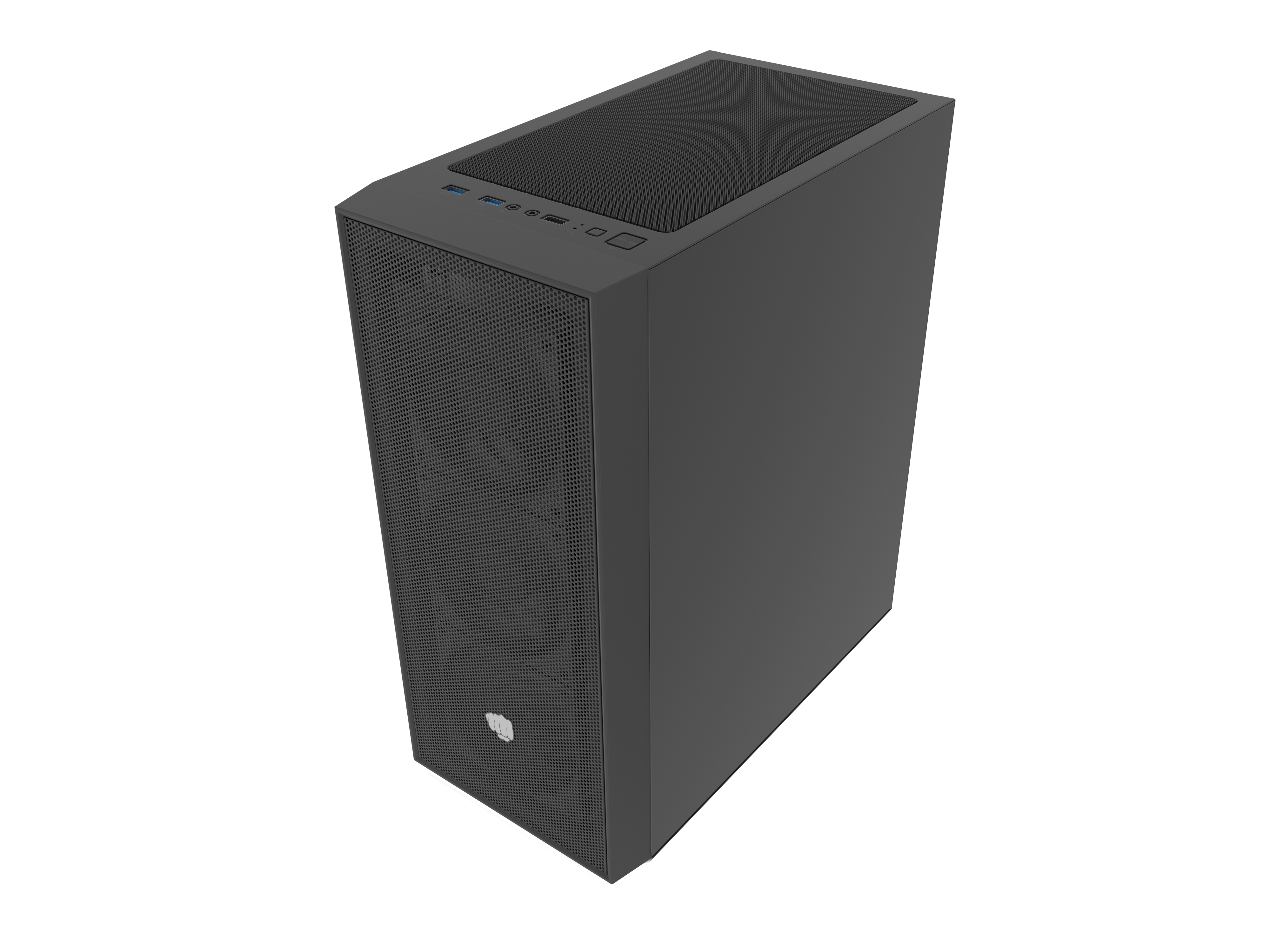 Fury PC Case | SHOBO SH8F | Black | Midi Tower