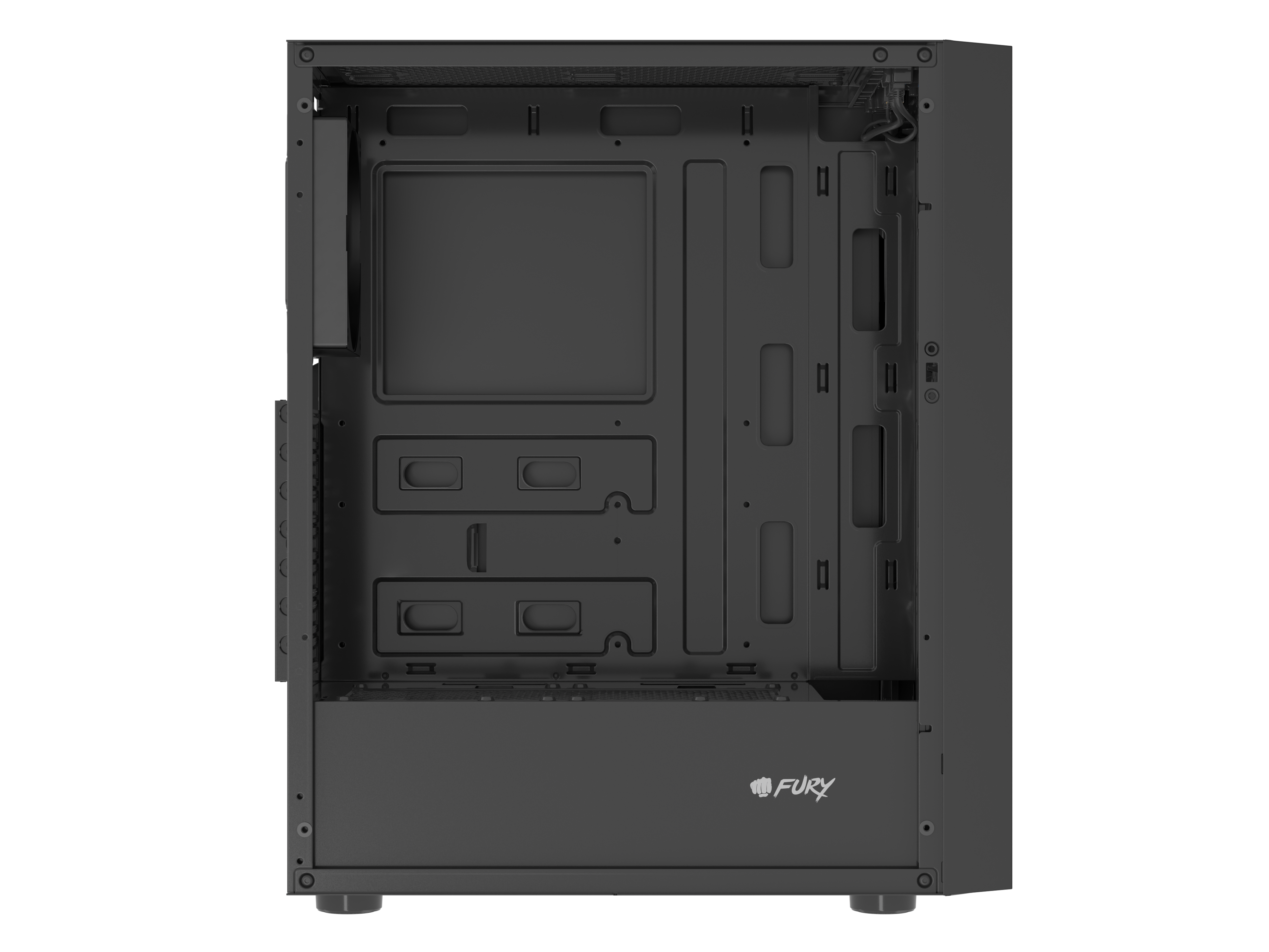 Fury PC Case | SHOBO SH8F | Black | Midi Tower