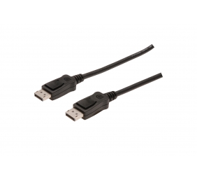 Digitus | Black | DP male | DP male | DisplayPort Connection Cable | DP to DP | 1 m