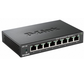 D-Link | Ethernet Switch | DES-108/E | Unmanaged | Desktop | 10/100 Mbps (RJ-45) ports quantity 8 | 1 Gbps (RJ-45) ports quantity | SFP ports quantity | PoE ports quantity | PoE+ ports quantity | Power supply type | 60 month(s)