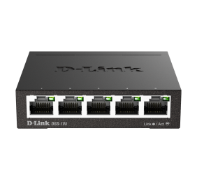 D-Link | Ethernet Switch | DGS-105/E | Unmanaged | Desktop | 10/100 Mbps (RJ-45) ports quantity | 1 Gbps (RJ-45) ports quantity 5 | SFP ports quantity | PoE ports quantity | PoE+ ports quantity | Power supply type | 60 month(s)