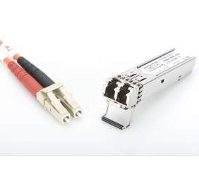 Digitus | Mini SFP Module | DN-81000 | 50-62.5/125 μm MMF (Multi-Mode Fiber) | Multimode LC Duplex Connector | 1250 Mbit/s | Wavelength 850 nm | Maximum transfer distance 550 m