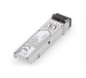 Digitus | Mini SFP Module | DN-81000 | 50-62.5/125 μm MMF (Multi-Mode Fiber) | Multimode LC Duplex Connector | 1250 Mbit/s | Wavelength 850 nm | Maximum transfer distance 550 m