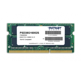 PATRIOT DDR3 SL 8GB 1600MHZ SODIMM