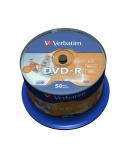 VERBATIM DVD-R DLP 4.7 GB SPINDLE 16X