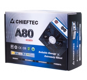CHIEFTEC 750W PSU, 85+,230V W/CABLE MNG