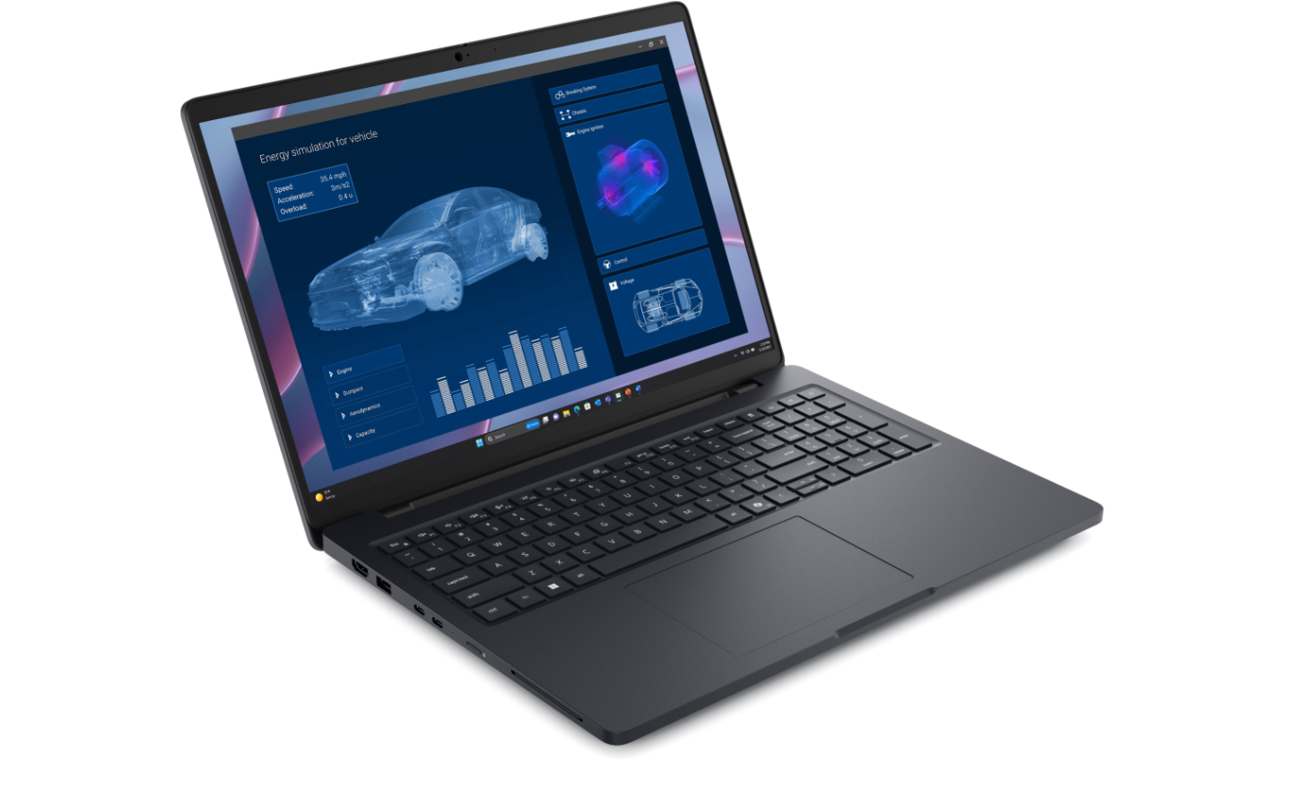 Dell Pro Max 16 MC16255 | 16 " | FHD+ | AMD Ryzen AI 9 HX PRO | 370 | 32 GB | LPDDR5x | Solid-state drive capacity 512 GB | NVIDIA RTX PRO 500 Blackwell | GDDR7 | 8 GB | Windows 11 Pro | Keyboard language English | Keyboard backlit | Warranty 36 month(s) 