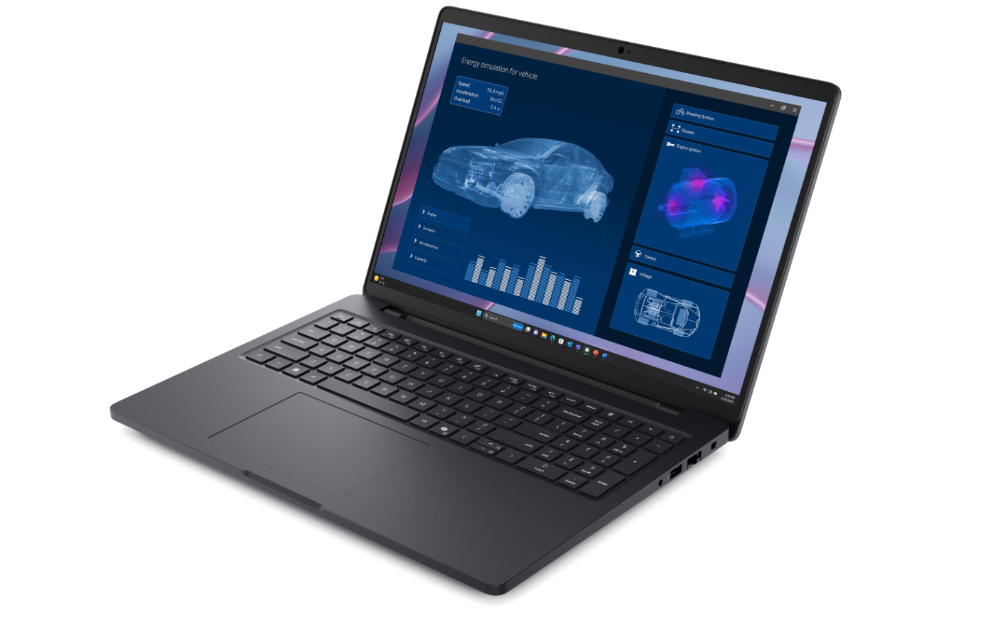 Dell Pro Max 16 MC16255 | 16 " | FHD+ | AMD Ryzen AI 9 HX PRO | 370 | 64 GB | LPDDR5x | NVIDIA RTX PRO 1000 Blackwell | GDDR7 | 8 GB | Windows 11 Pro | Bluetooth version 5.4 | Keyboard language English | Keyboard backlit | Warranty 36 month(s) | Battery w