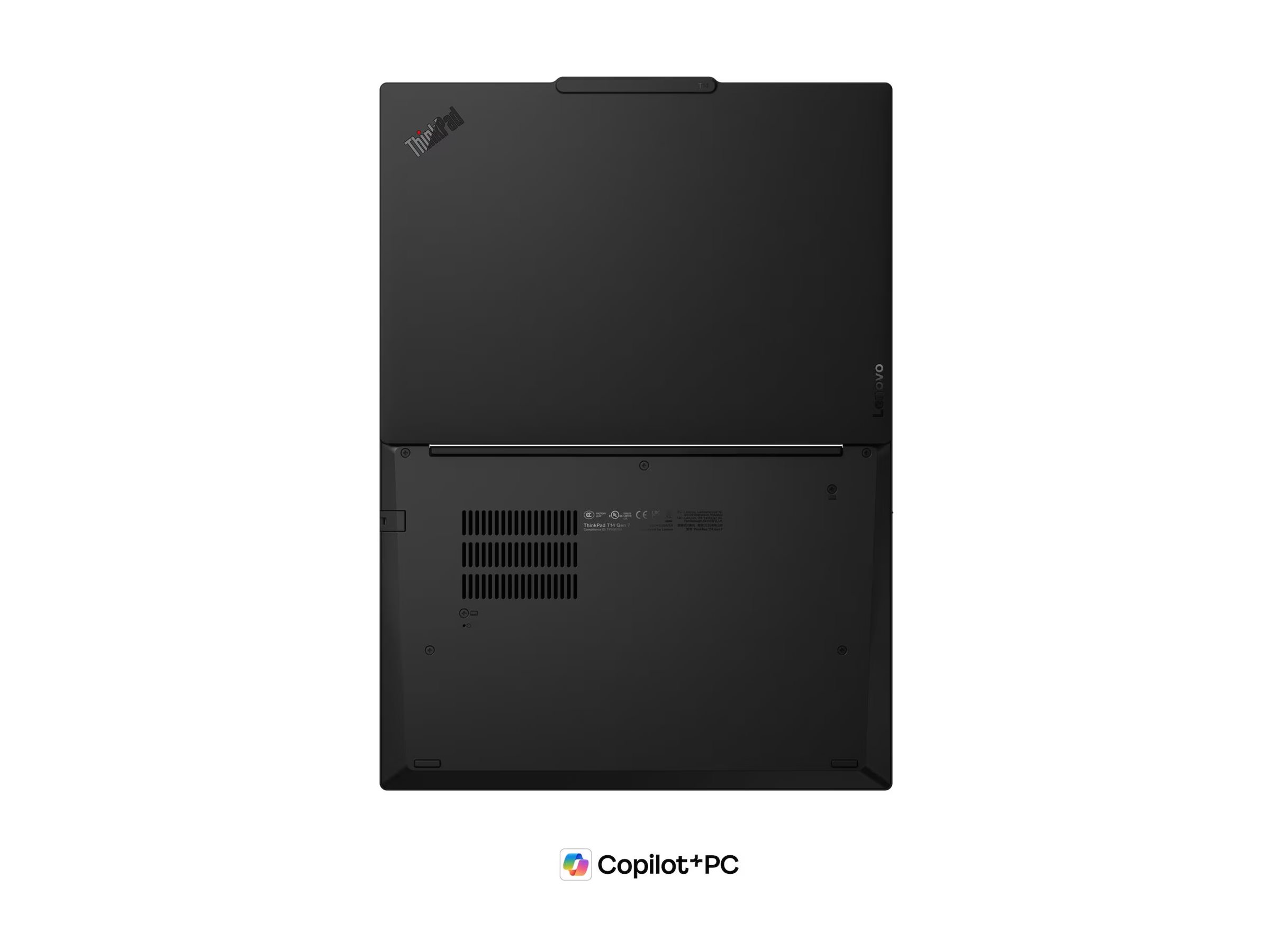 Lenovo ThinkPad T14 G7 Intel | Black | 14 " | IPS | WUXGA | 1920 x 1200 pixels | Anti-glare | Intel Core Ultra 7 | 355 | 32 GB | LPCAMM2 LPDDR5X | Solid-state drive capacity 512 GB | Intel Graphics | Windows 11 Pro | 802.11be | Bluetooth version 5.4 | 5G 