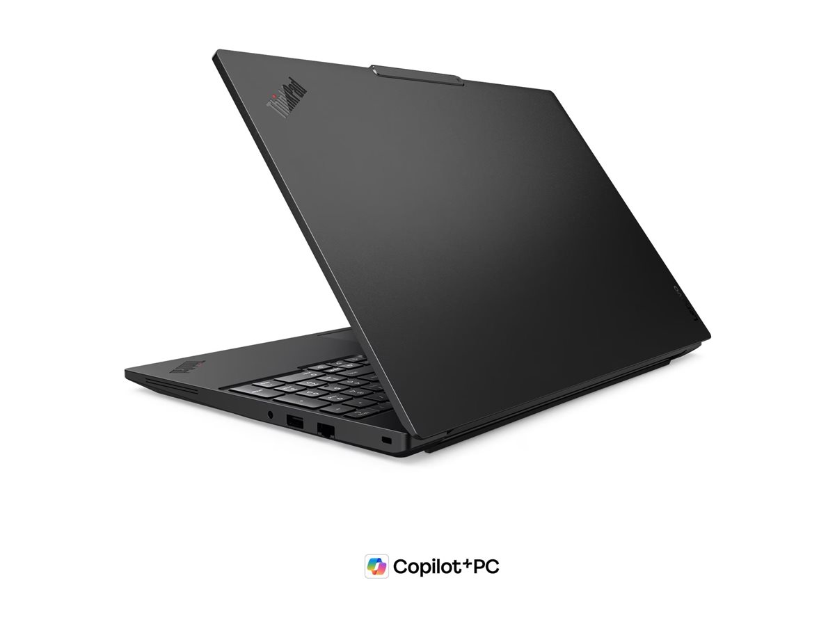 Lenovo ThinkPad T16 G5 Intel | Black | 16 " | IPS | WUXGA | 1920 x 1200 pixels | Anti-glare | Intel Core Ultra 7 | 355 | 32 GB | LPCAMM2 LPDDR5X | Solid-state drive capacity 512 GB | Intel Graphics | Windows 11 Pro | 802.11be | Bluetooth version 5.4 | 5G 