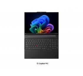 Lenovo ThinkPad T16 G5 Intel | Black | 16 " | IPS | WUXGA | 1920 x 1200 pixels | Anti-glare | Intel Core Ultra 7 | 355 | 32 GB | LPCAMM2 LPDDR5X | Solid-state drive capacity 512 GB | Intel Graphics | Windows 11 Pro | 802.11be | Bluetooth version 5.4 | 5G 