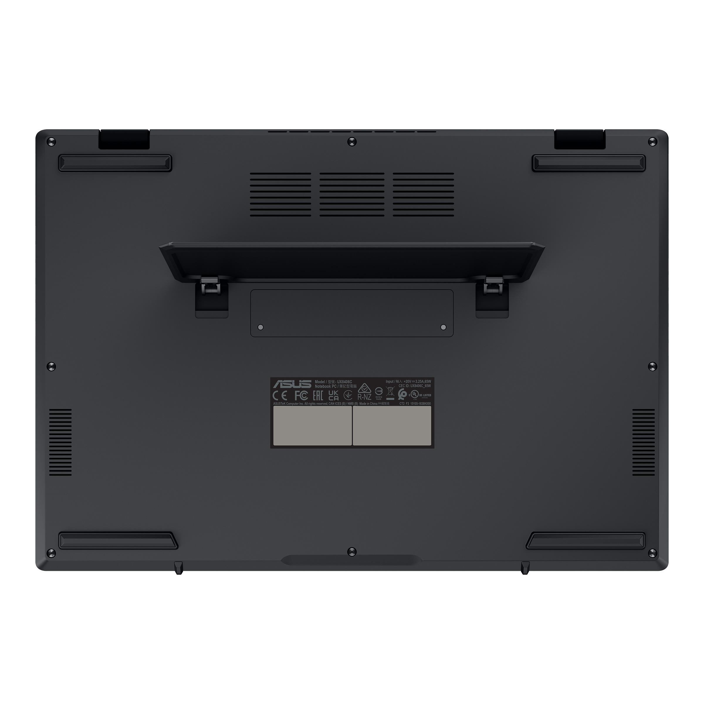 Asus | Zenbook Duo UX8406CA-QL287W | Inkwell Gray | 14 " | OLED | Touchscreen | FHD | 1920 x 1200 pixels | Intel Core Ultra 7 | 255H | 16 GB | LPDDR5X | Solid-state drive capacity 1000 GB | Intel Arc Graphics | Windows 11 Home | 802.11be | Bluetooth versi