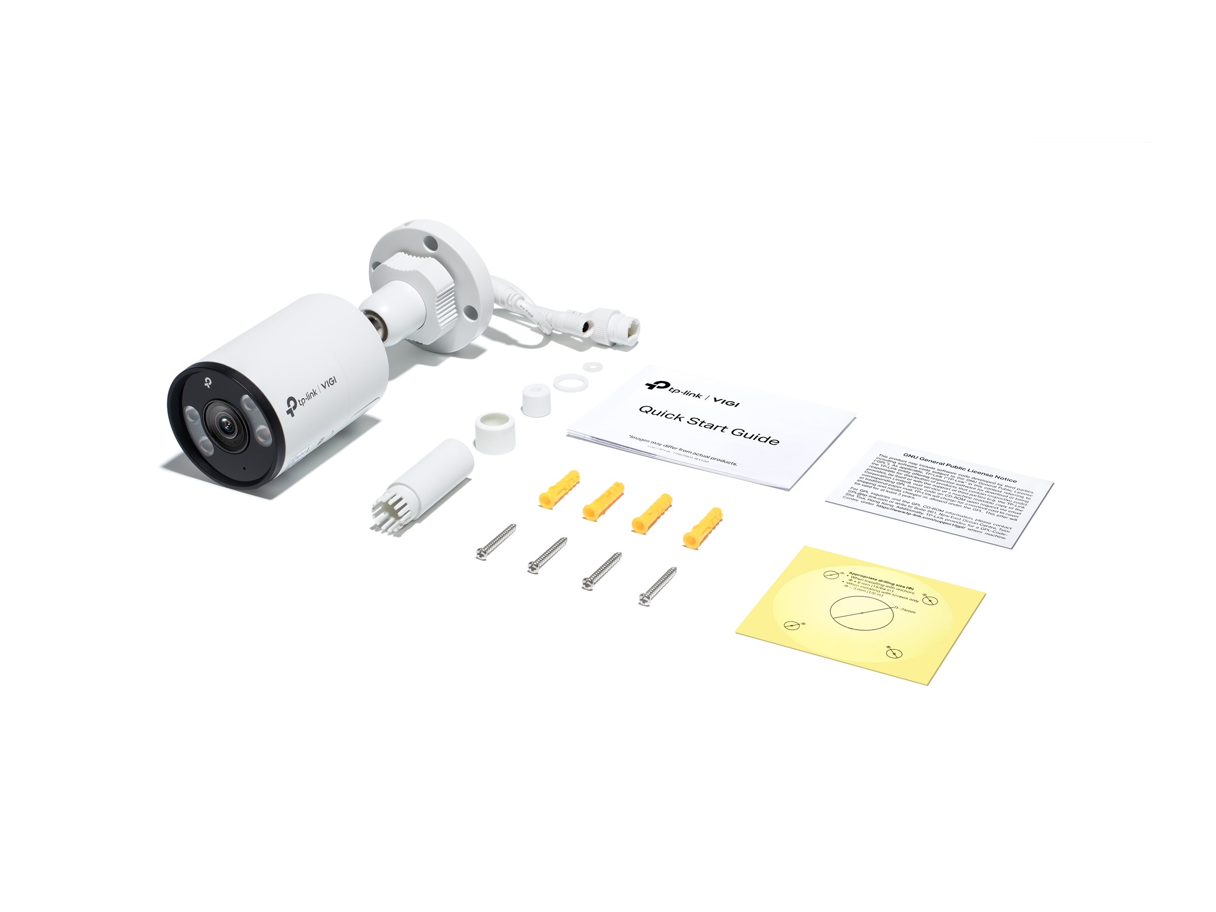 TP-LINK InSight S385 | VIGI Outdoor Full-Color Network Camera | Bullet | 8 MP | 2.8mm | H.265+ | MicroSD, up to 512 GB