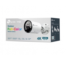 TP-LINK InSight S385 | VIGI Outdoor Full-Color Network Camera | Bullet | 8 MP | 2.8mm | H.265+ | MicroSD, up to 512 GB