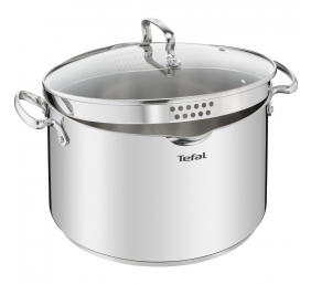 TEFAL | Pot | G7196455 Duetto+ | Stainless steel | Dishwasher proof | Lid included | Stainless steel