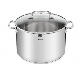 TEFAL | Pot | G7196455 Duetto+ | Stainless steel | Dishwasher proof | Lid included | Stainless steel