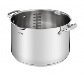 TEFAL | Pot | G7196455 Duetto+ | Stainless steel | Dishwasher proof | Lid included | Stainless steel