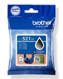 Brother LC-521BK (LC521BK) Rašalinė kasetė, Juoda
