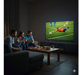 Aiwa TS-651N Televizorius 65'' LED 4K UHD 3840x2160 Smart TV, Juoda
